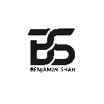 Black & White Letter BS Logo Instagram Post